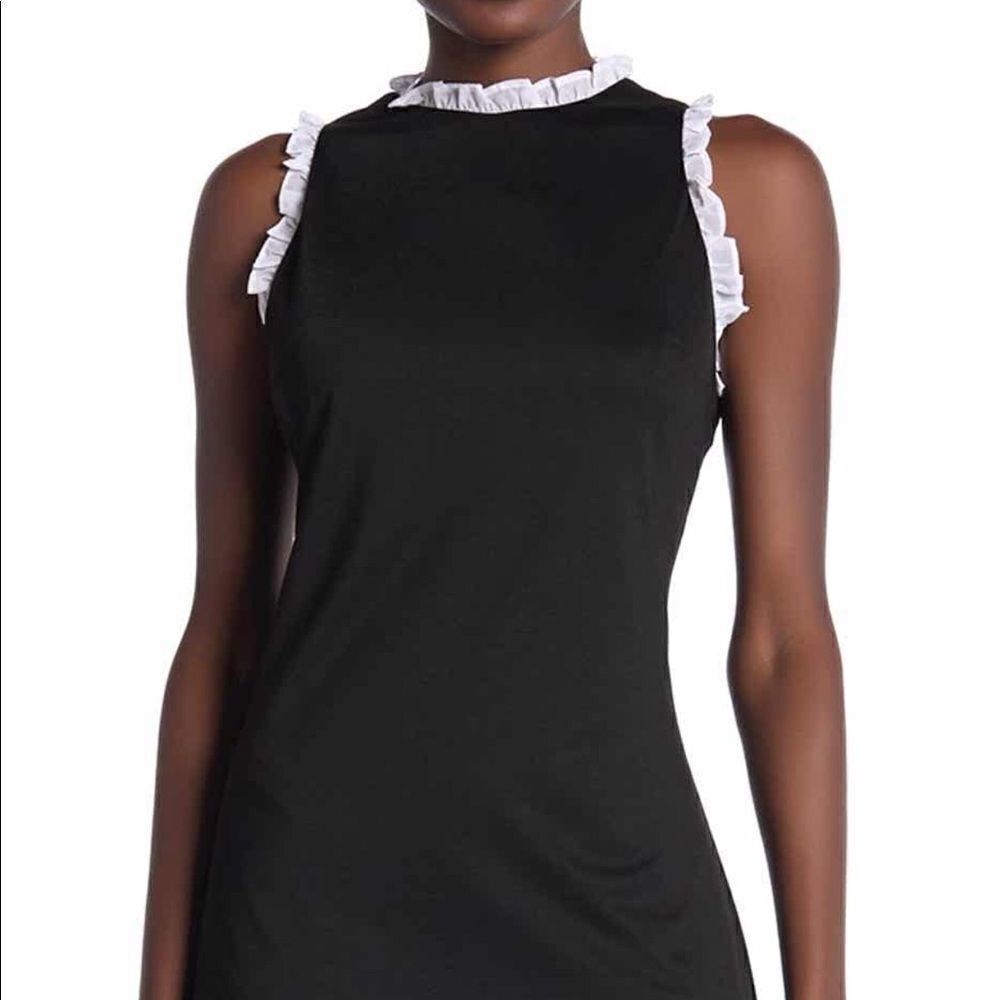 ALEXIA Admor ruffled sheath dress summer party size S